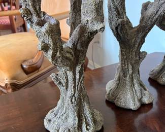 Fois bois candlesticks - 3