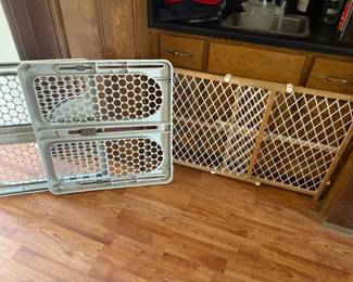 There are a Good Amount of Baby Gates Throughout The Home 