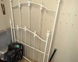 Twin Size with Mattress Frame. In Basement 