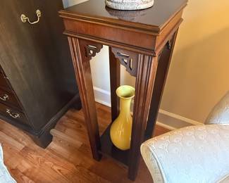 Formal Sitting Room. There are 2 of these Wooden Plantstands