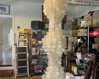 Shell Waterfall Light fixture