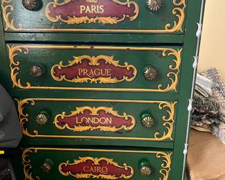 Hand painted Dresser