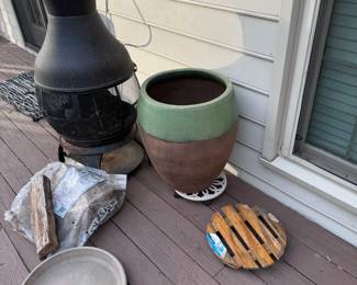 Chimenea Pots and stands