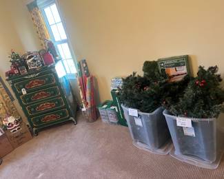 Wrapping Paper and Garland