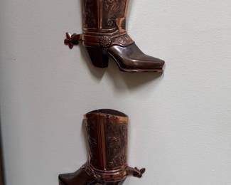 Copper Boot decor