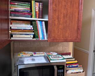 New Microwave and Cookbooks