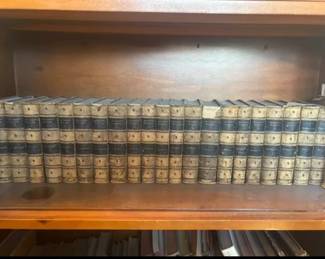 The product is a set of 19 antique hardcover books by Washington Irving, written in English. The collection encompasses the works of Irving and is focused on Americana as the main topic and subject matter. These hardback books are a valuable addition to any collection, offering a glimpse into the world of early American literature through the renowned writings of Washington Irving. Published 1868 Authors Revised Edition