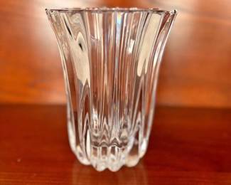 Rare crystal vase by Orrefors. No longer in production. 