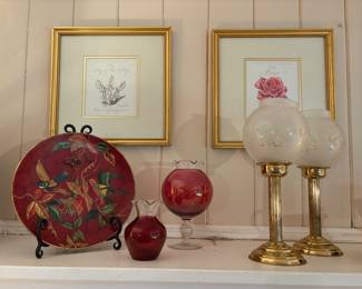 CRANBERRY GLASS