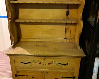 PAINTED HUTCH