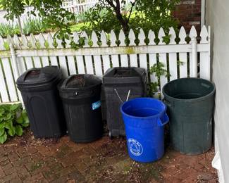 TRASH BINS (BLUE RECYCLE NFS)