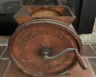 Antique Ames Plow Co butter churn - no lid