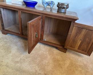 Nice tall storage for boots or whatever you need to corral