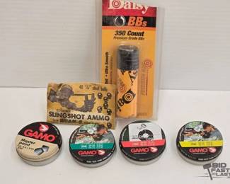 1250  Approx 875 BBs  Sling Shot Steel Balls 