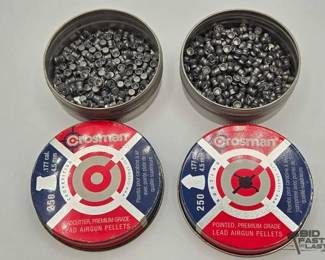 1252  2 Cans of Crosman Pellets 