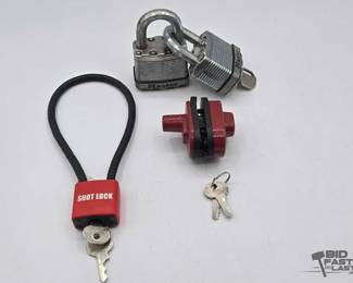 1716  Gun Lock, Shot Gun Lock  Locks 
