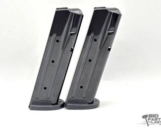 221  2 Sig Sauer 17rd 9mm Magazines 