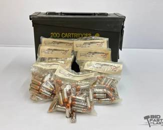 1306  NEW 350 Rounds of 40 SW Ammo  Ammo Box 