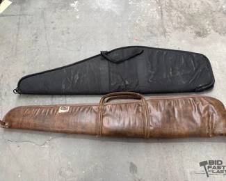 2594  2 Soft Rifle Cases 