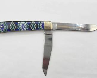 1814  NEW Wild Turkey Double Blade Folding Knife 