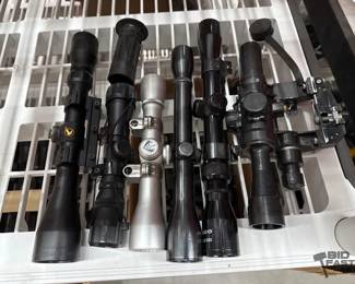 2620  6 Rifle Scopes 