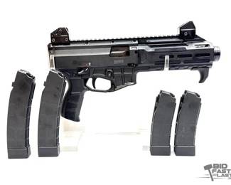 1100  CZ Scorpion 3 Plus 9mm SemiAuto Pistol 