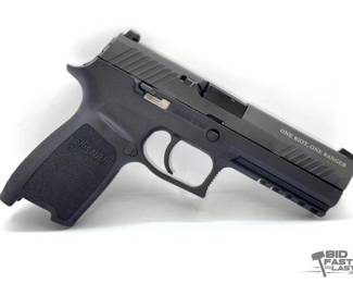 220  Sig Sauer P320 9mm SemiAuto Pistol 