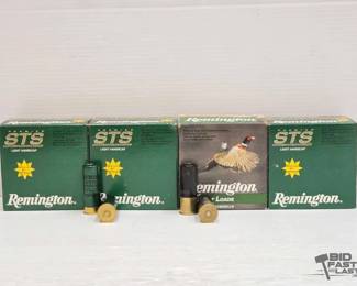 1338  NEW 100 Rounds of Remington 12ga Shotshells Ammo 