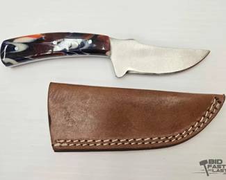 1822  NEW Old Ram Fixed Blade W Sheath 