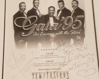 Signed playbill