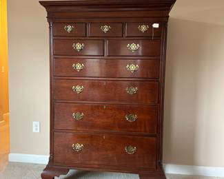 C17 - $550. Henredon Chest of Drawers.  Measures 44" wide x 20.5" deep x 65" tall. All drawers slide - excellent condition!