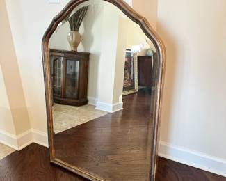 C30 - $75. Nice Heavy Entry Mirror. Measures 30" wide x 43" tall. 