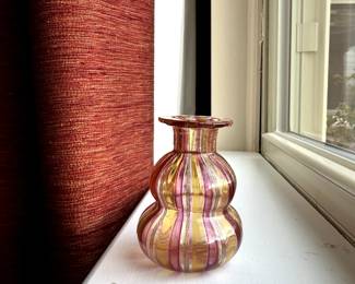 C66 - $20. Vintage Murano Glass Perfume Bottle. 