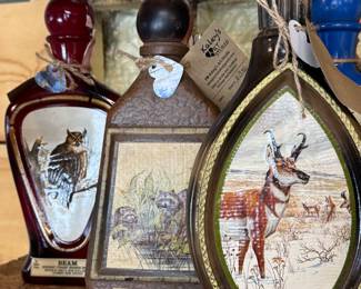 Collectible Jim Beam decanters