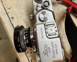 Leica body, Nikon lens. Original case/box for Nikon