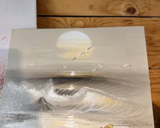 Signed art by D Perry