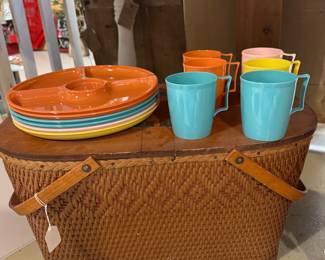 Vintage picnic and lunch set
