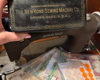 Lots of vintage sewing