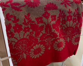 Vintage wool blanket