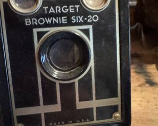 Antique Brownie camera