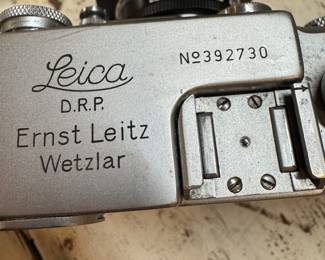 Leica pre 1940. Works