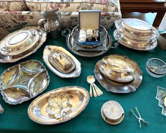 Silver Plate Serving Ware