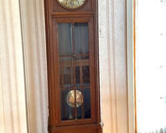 Gustav Becker Regina Gong Grandfather Clock