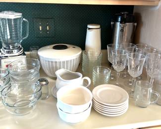 Dishes, Blender, Crystal