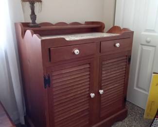 Primitive dry sink