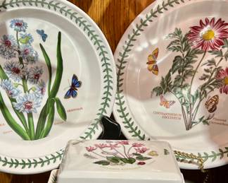 PortMeirion Botanic Garden European Butter Dish, Port Meirion Botanic Garden Dishes
