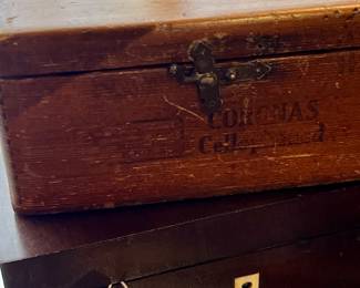 Vintage Wooden Cigar Box