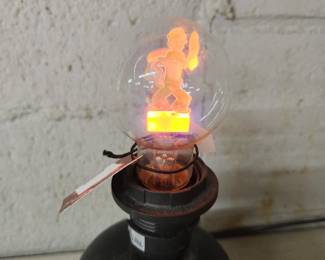 Antique Aerolux Popeye light bulb