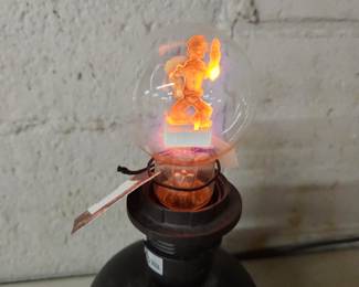Antique Aerolux Popeye light bulb