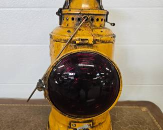 Antique train light rare